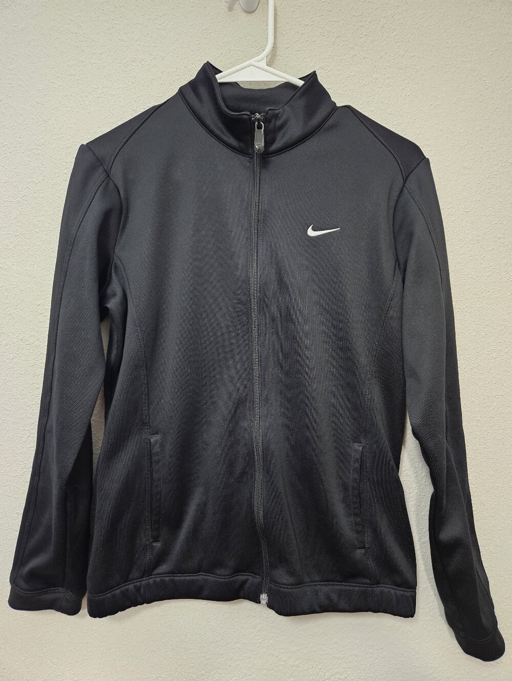 Nike Small Black Golf Therma Fit Full Zip Athletic Jacket Sweatshirt